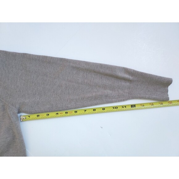 CIELO Ladies Tan Long Sleeve V-Neck Button Down Viscose Blend Cardigan Size XL - Picture 5 of 8